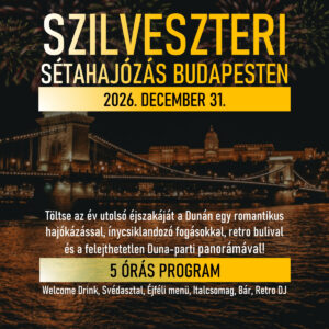 Szilveszteri Sétahajózás Vacsorával (Sirona hajó) - Early bird